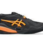 Giày Asics Gel Resolution X Black Shocking Orange