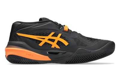 Giày Asics Gel Resolution X Black Shocking Orange