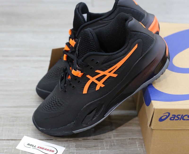 Giày Asics Gel Resolution X Black Shocking Orange Best Quality