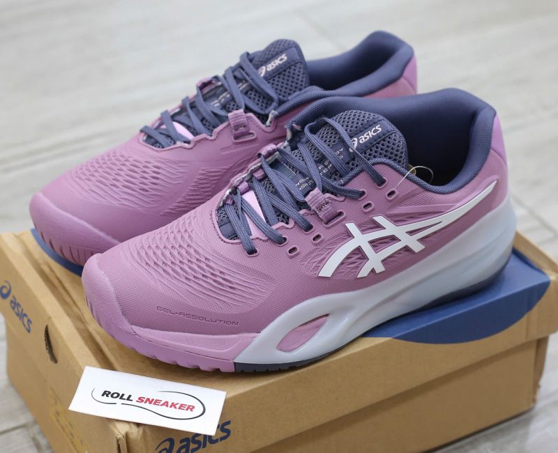 Giày Asics Gel-Resolution X Ube White Best Quality