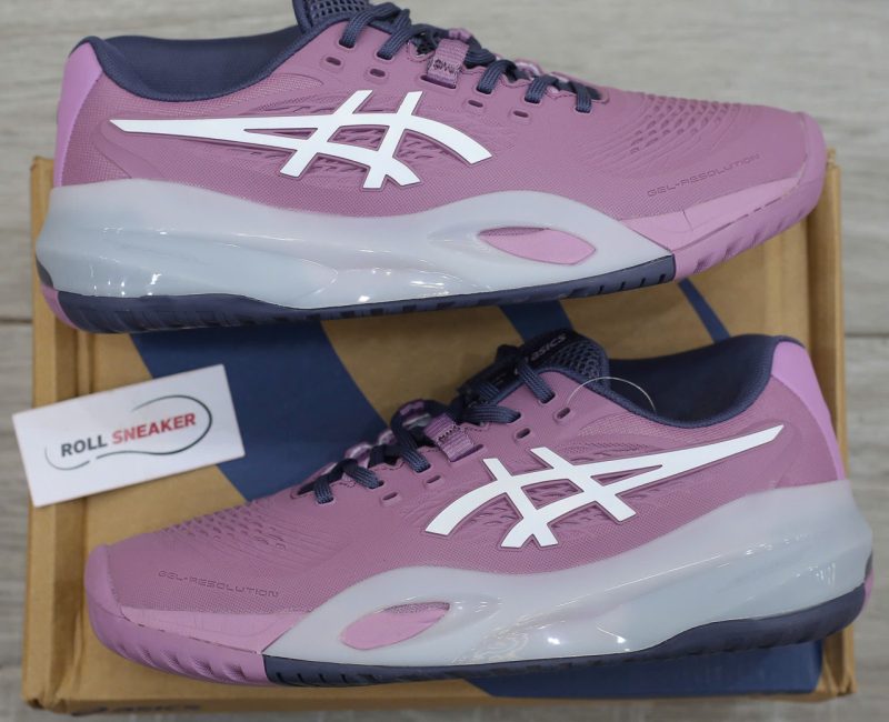 Giày Asics Gel-Resolution X Ube White Best Quality
