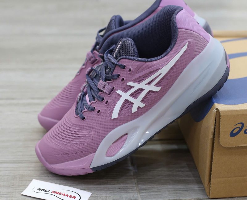 Giày Asics Gel-Resolution X Ube White Best Quality