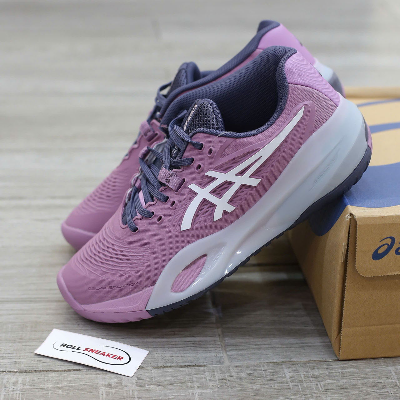 Giày Asics Gel-Resolution X Ube White Best Quality