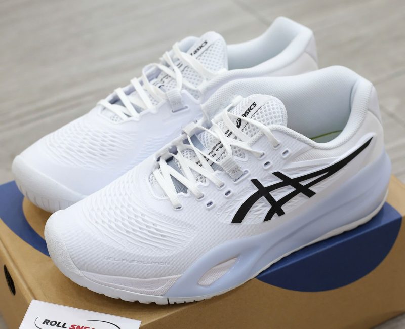 Giày Asics Gel-Resolution X White Black Best Quality