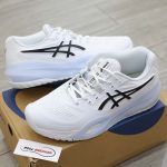Giày Asics Gel-Resolution X White Black Best Quality
