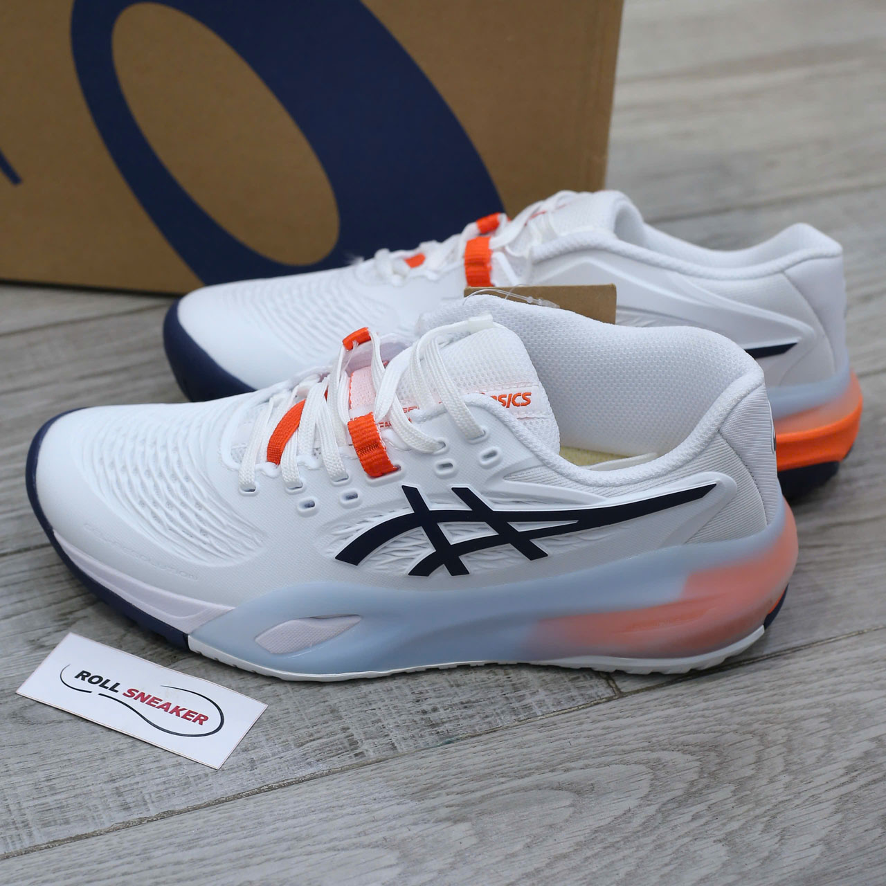 Giày Asics Gel Resolution X ‘White Indigo Fog’ Best Quality