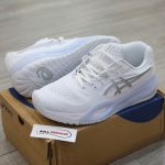 Giày Asics Gel-Resolution X White Pure Silver Best Quality