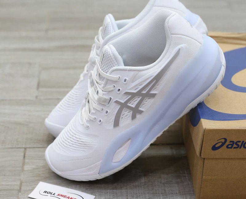 Giày Asics Gel-Resolution X White Pure Silver Best Quality