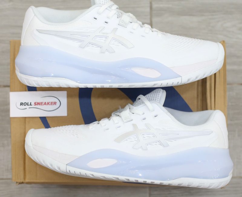 Giày Asics Gel-Resolution X White Pure Silver Best Quality