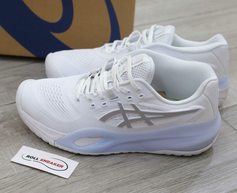 Giày Asics Gel-Resolution X White Pure Silver Best Quality