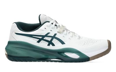 Giày Asics Gel-Resolution X White Saxon Green Best Quality
