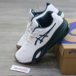 Giày Asics Gel-Resolution X White Saxon Green Best Quality