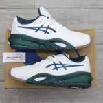 Giày Asics Gel-Resolution X White Saxon Green Best Quality