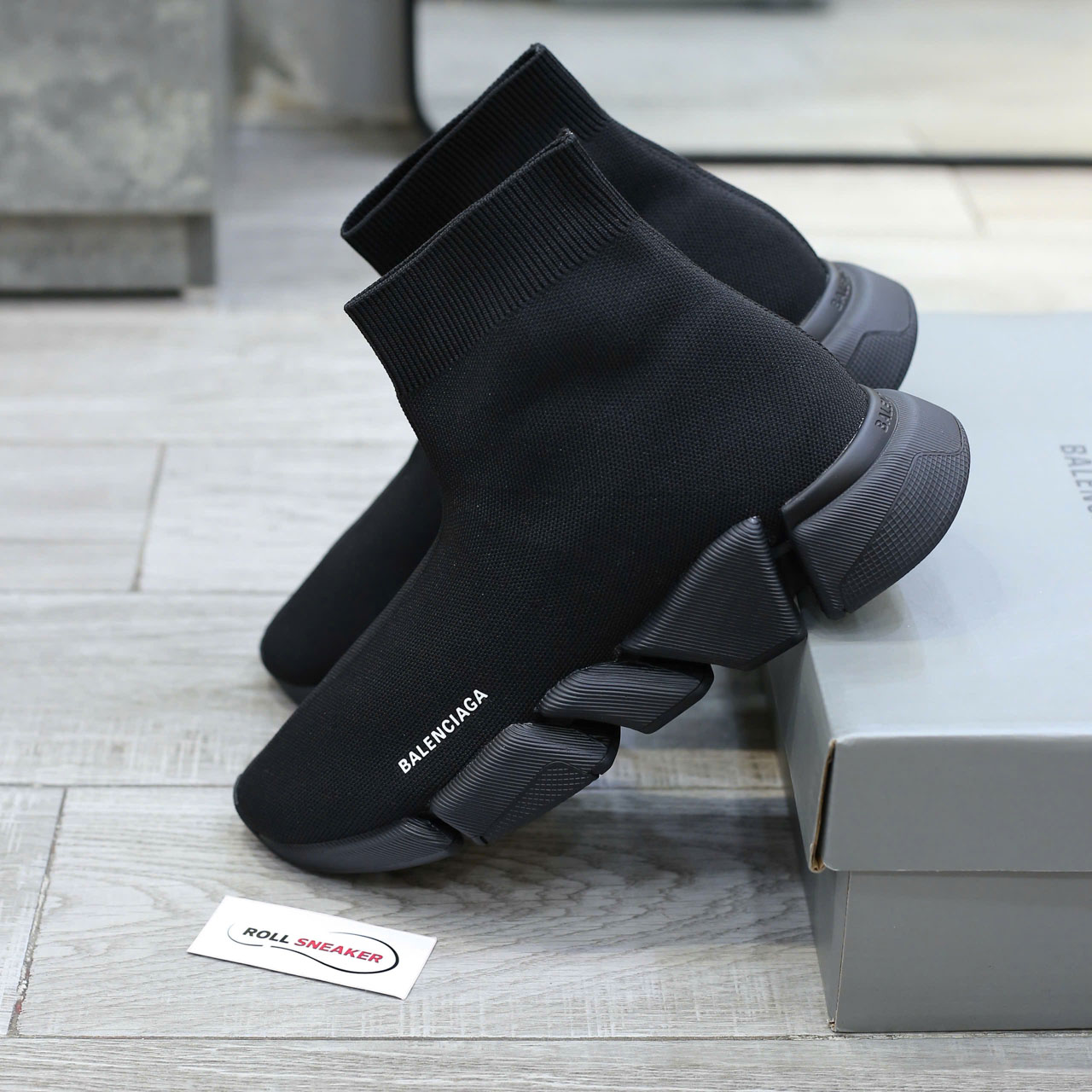 Giày Balenciaga Speed Sneaker ‘Black’ Best Quality