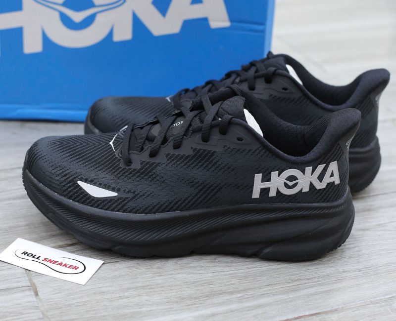 Giày Hoka One One Men Clifton 9 GTX Gore-Tex ‘Black’ Best Quality
