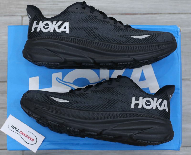 Giày Hoka One One Men Clifton 9 GTX Gore-Tex ‘Black’ Best Quality