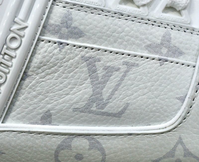 Giày Louis Vuitton LV Sneaker Weiß Monochrom Best Quality
