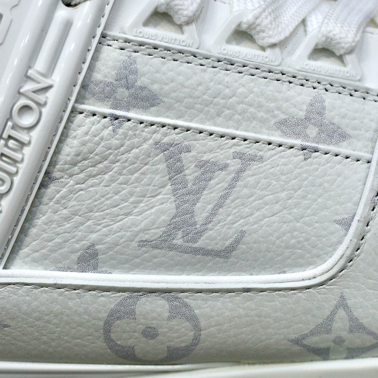 Giày Louis Vuitton LV Sneaker Weiß Monochrom Best Quality