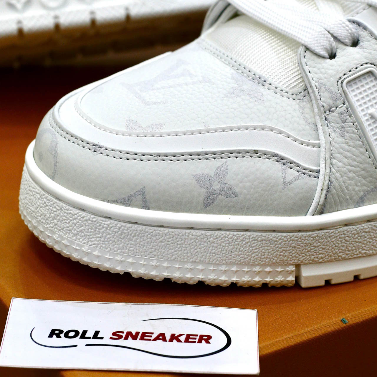 Giày Louis Vuitton LV Sneaker Weiß Monochrom Best Quality