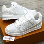 Giày Louis Vuitton LV Sneaker Weiß Monochrom Best Quality