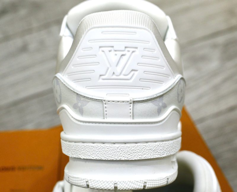 Giày Louis Vuitton LV Sneaker Weiß Monochrom Best Quality