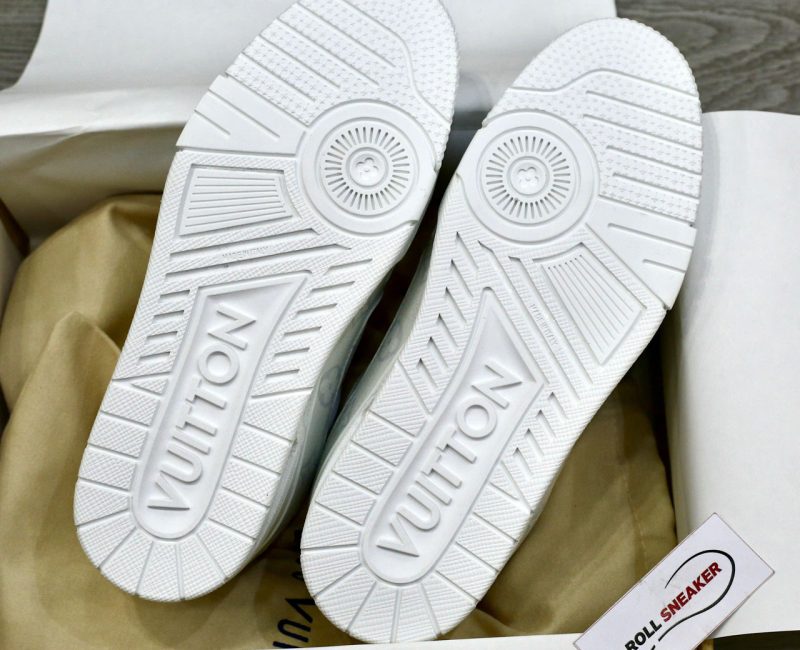 Giày Louis Vuitton LV Sneaker Weiß Monochrom Best Quality