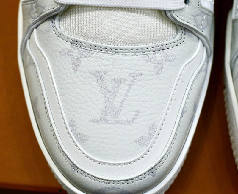 Giày Louis Vuitton LV Sneaker Weiß Monochrom Best Quality