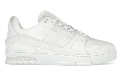 Giày Louis Vuitton LV Sneaker Weiß Monochrom Best Quality