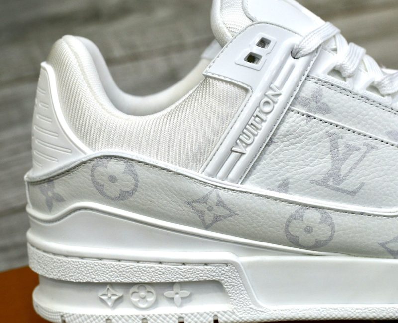 Giày Louis Vuitton LV Sneaker Weiß Monochrom Best Quality