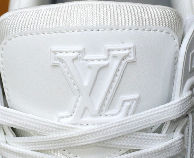 Giày Louis Vuitton LV Sneaker Weiß Monochrom Best Quality