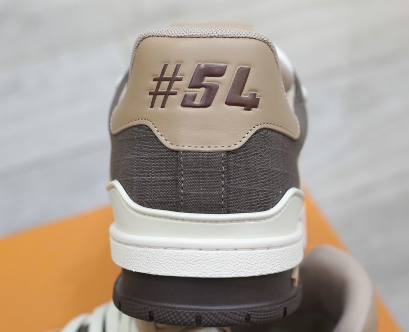 Giày Louis Vuitton Lv Trainer #54 Signature Brown Best Quality