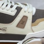 Giày Louis Vuitton Lv Trainer #54 Signature Brown Best Quality