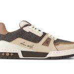 Giày Louis Vuitton Lv Trainer #54 Signature Brown Best Quality