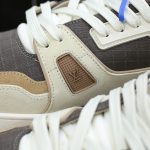 Giày Louis Vuitton Lv Trainer #54 Signature Brown Best Quality