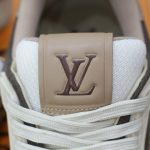 Giày Louis Vuitton Lv Trainer #54 Signature Brown Best Quality
