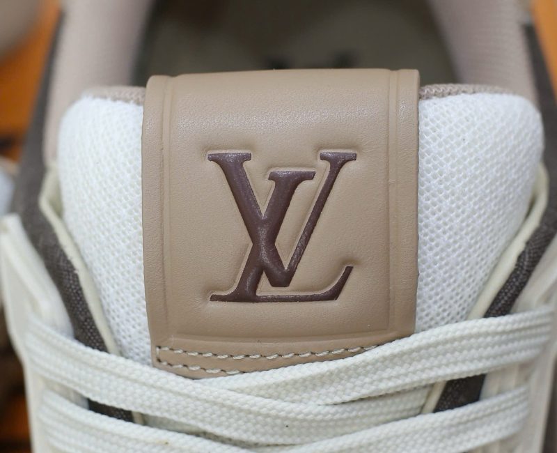Giày Louis Vuitton Lv Trainer #54 Signature Brown Best Quality