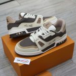 Giày Louis Vuitton Lv Trainer #54 Signature Brown Best Quality