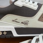 Giày Louis Vuitton Lv Trainer #54 Signature Brown Best Quality