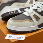 Giày Louis Vuitton Lv Trainer #54 Signature Brown Best Quality