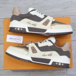 Giày Louis Vuitton Lv Trainer #54 Signature Brown Best Quality