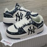 Giày MLB Chunky Liner Denim Classic Mono New York Yankees Navy Like Auth