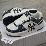 Giày MLB Chunky Liner Denim Classic Mono New York Yankees Navy Like Auth