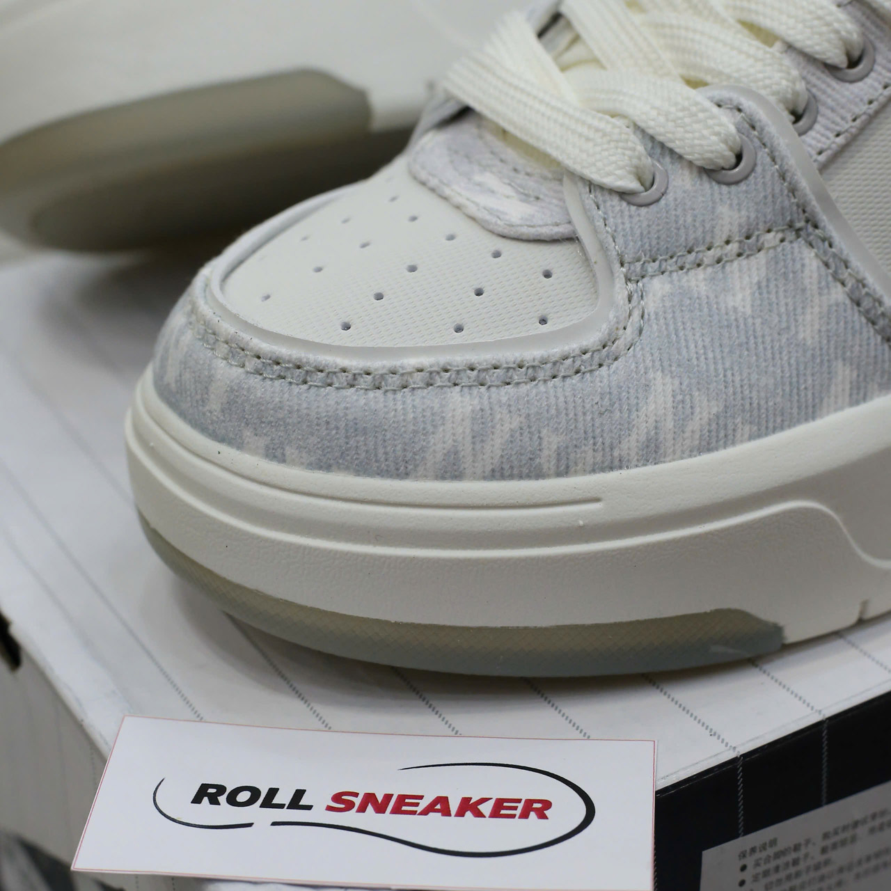 Giày MLB Chunky Liner Denim Monogram SL New York Yankees Like Auth