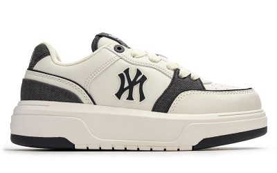 Giày MLB Chunky Liner Denim Pocket New York Yankees Black Like Auth