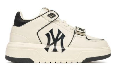 Giày MLB Chunky Liner Mid New York Yankees Black Best Quality