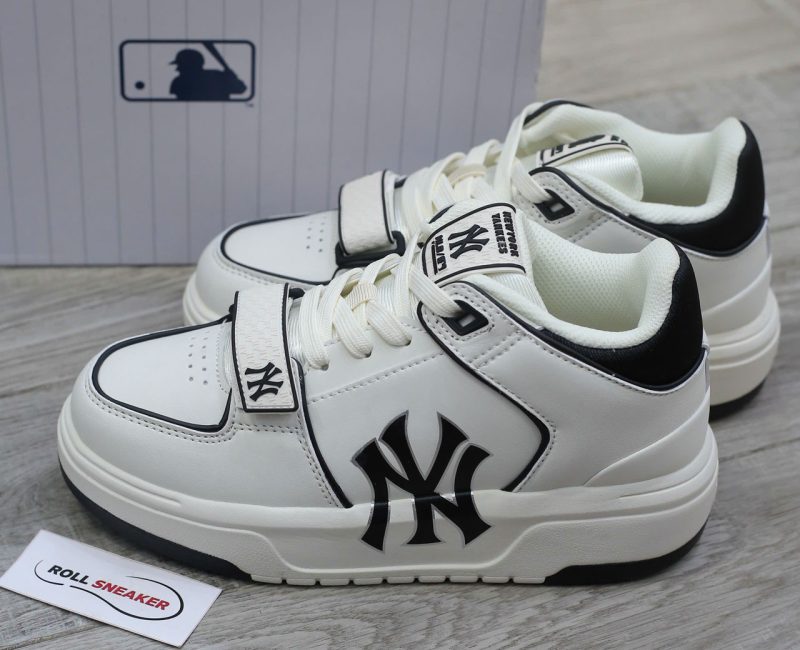 Giày MLB Chunky Liner Mid New York Yankees Black Best Quality