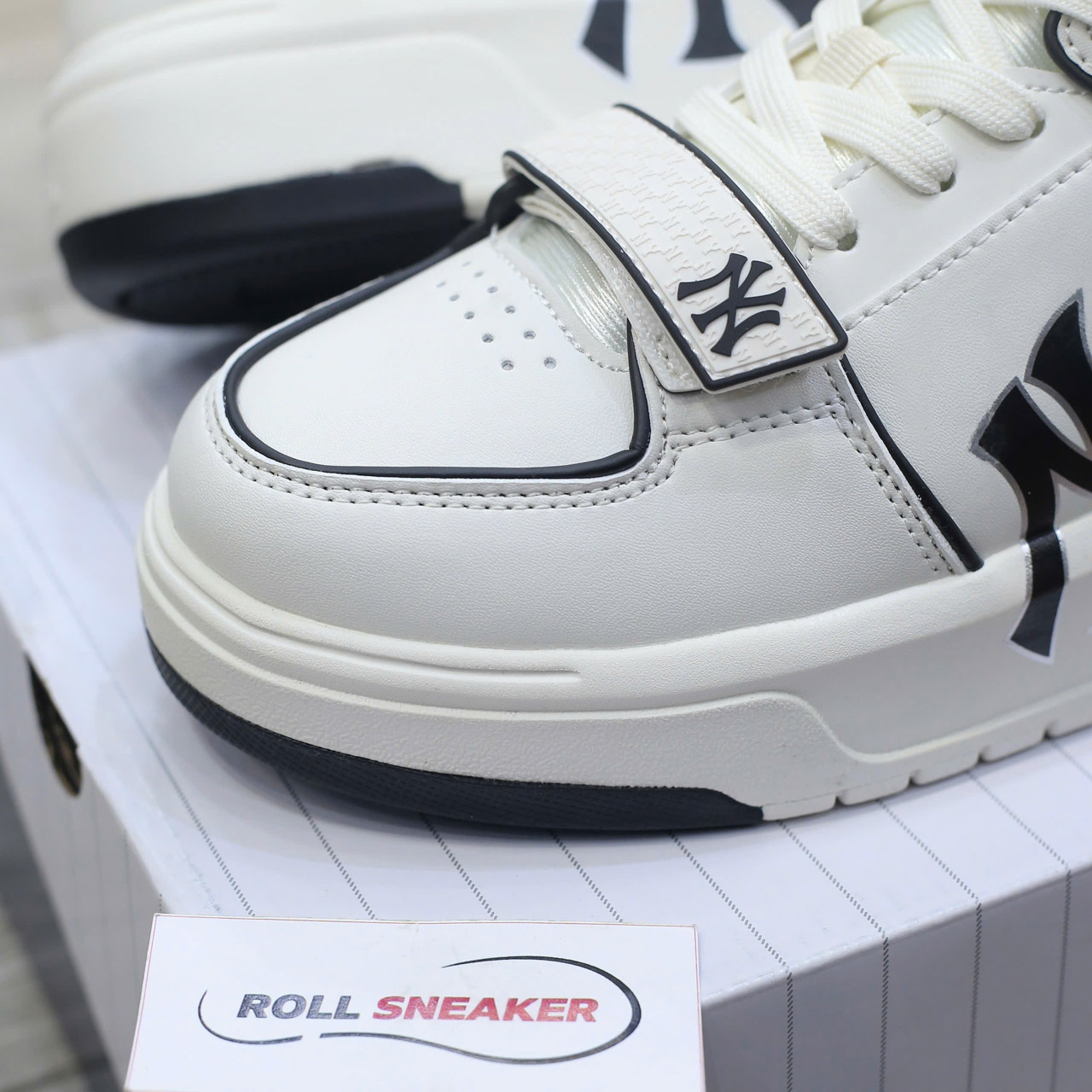 Giày MLB Chunky Liner Mid New York Yankees Black Best Quality