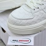 Giày MLB Korea Chunky Liner Embo Mono Cooperstown New York Yankees White Like Auth