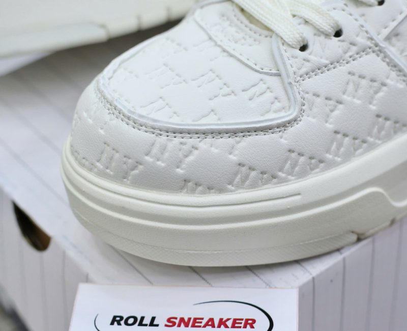 Giày MLB Korea Chunky Liner Embo Mono Cooperstown New York Yankees White Like Auth