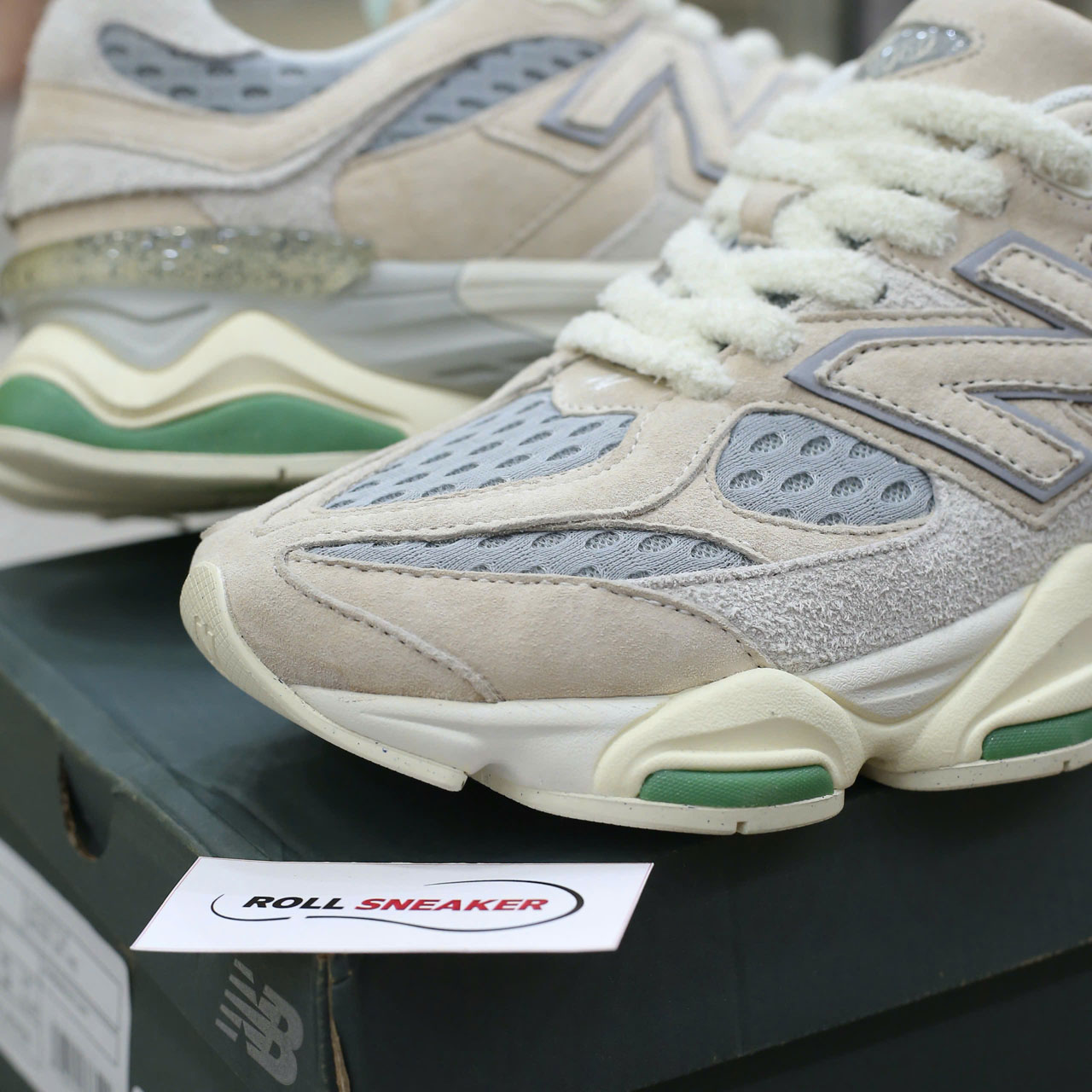 Giày New Balance 9060 Bricks & Wood ‘Grey’ Best Quality